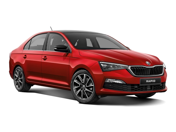 Skoda Rapid Новый Красный металлик (ruby red)