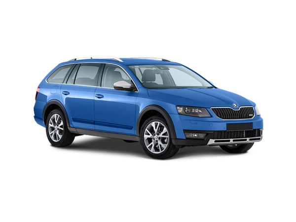 Skoda Octavia Scout Синий Race металлик