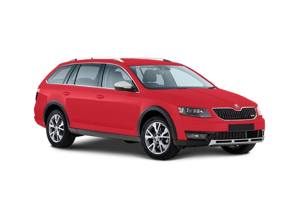 Skoda Octavia Scout Красный Corrida