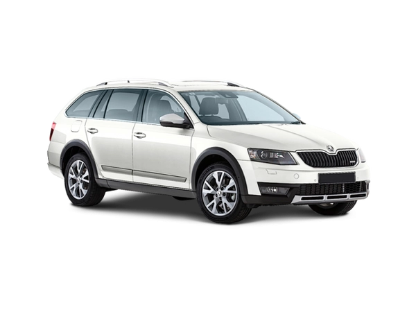 Skoda Octavia Scout Белый Candy