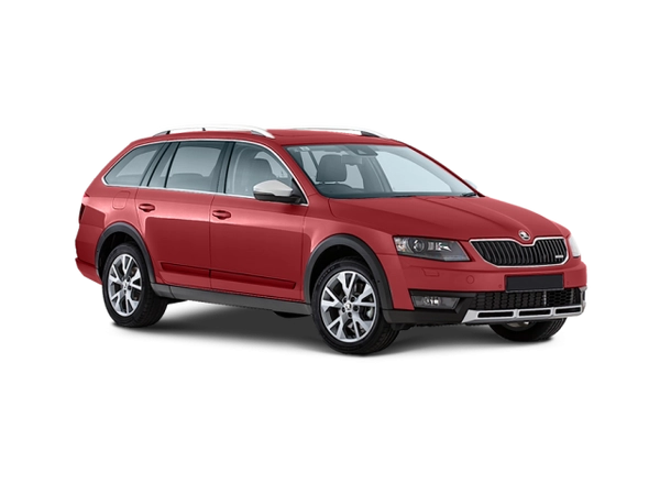 Skoda Octavia Scout Красный Velvet металлик